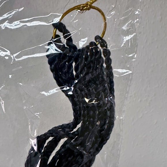 🖤 Boho Box Braids with Human Hair Curls ~ NIB! - Picture 6 of 8